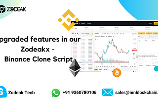 Upgraded features in our Zodeakx — Binance Clone Script