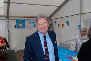 Broadcaster Alan Titchmarsh unveils his new book at The Isle of Wight Literary Festival