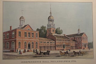 Independence Hall, Philadelphia, 1776