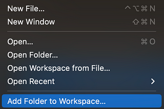 Using Workspaces in Visual Studio Code