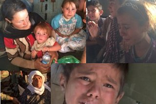 Help the Yazidis children escape Death Mountain