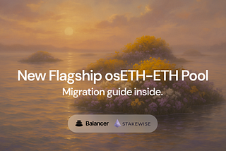 osETH Liquidity: Boosted osETH-ETH pool on Balancer