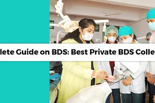 Best Private BDS College in UP