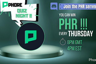 IT IS ANOTHER PHORE (PHR) TRIVIA QUIZ DAY!