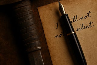 The Pen as My Greatest Weapon