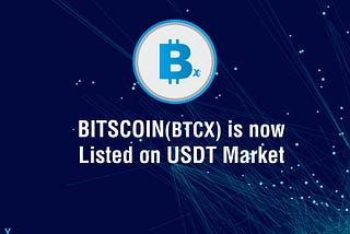 Bitscoin (BTCX) is now listed in XcelToken Exchange