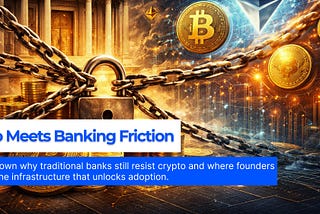 Crypto Is Going Mainstream. So Why Is Banking Infrastructure Still Blocking It?