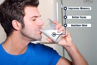 Health promotion is one of the benefits of milk