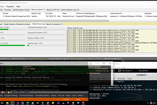 Process Injection Techniques + (SysPM2Monitor2.7 Sysmon vs ETW ETWPM2Monitor2.1)