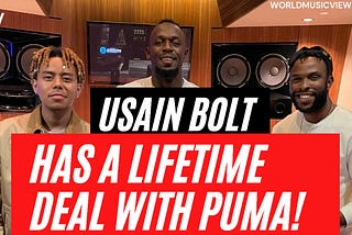 Usain Bolt Inks Lifetime Partnership With Puma