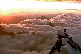 Above the Clouds, Gross Glockner, Austria