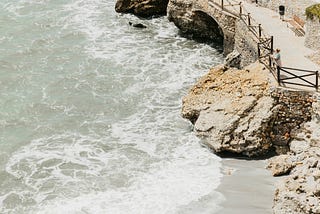 Looking out at sea