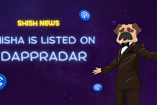 Shisha is listed on DappRadar