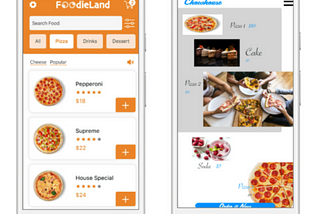 Image for comparing good and bad Ux features