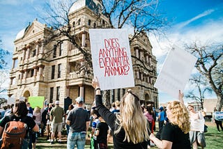 What was your first political act?