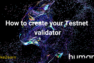 The process of building a node/validator for Humans.ai