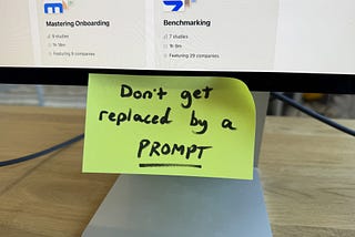 Designers: I know you’re worried about AI. 🤖 (I am too).
