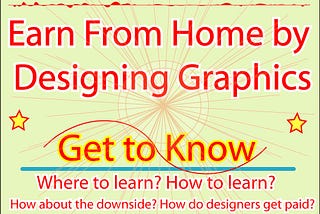 Earn Online By Learning Graphic Design [At Home]