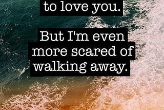 Afraid of Loving You