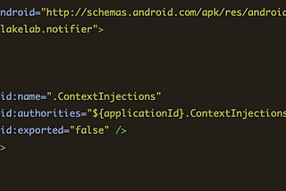 Android library without initializing code likes firebase