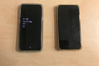 Samsung S9 vs. iPhone X — A Usability Review