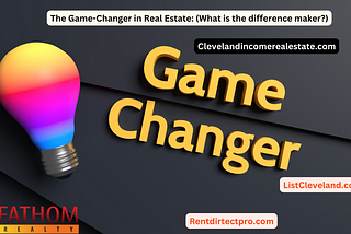 Creating Income Real Estate: (What is the difference maker?)
