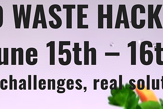 INSIDE Food Waste Hackathon by Value Loops