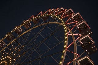 On the ferris wheel