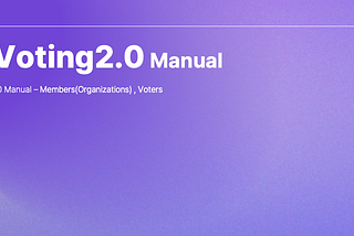 zkVoting Manual for Voters — 2. View Voting Results