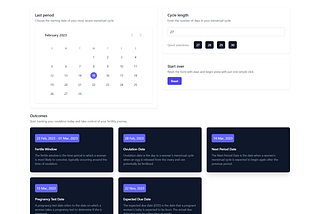 Build an Ovulation Calculator App with Next.js, TypeScript, Tailwind CSS and useReducer Hook