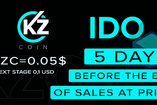 Friends! You can buy KZC token at the best price!