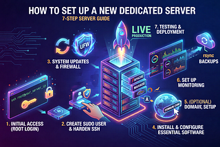 The First 4 Things You Must Do to Secure a New Dedicated Server