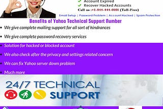 Yahoo Technical Support