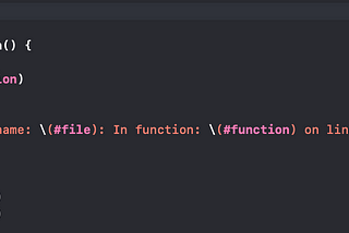 Swift tip #1 Empower print function using literal expressions