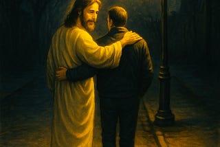 I AM NOT AFRAID OF THE DARKNESS, FOR I KNOW WHO WALKS WITH ME