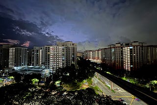 Meteor Showers Over Singapore