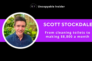 From Cleaning Toilets to Making $8K+/Month Through Writing
