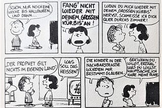 Nachtrag Halloween und Charlie Brown von Frank am 19.10.2022