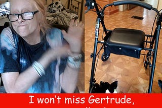 UPDATE 📢I may be able to ditch the walker soon. 👉September maybe.
