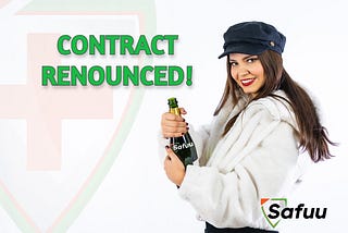 SAFUU Smart Contract Renounced + Extra LP FirePit Burn!!