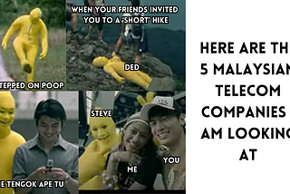 Here are the 5 Malaysian Telecom Companies I am Looking At
