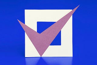 Image of a check mark in a box to represent reporting tip sheets