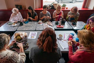 Angora rabbit or alpaca? Silicon Valley knitting group unravels the ins and outs of #yarnlife