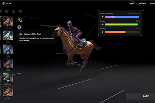 Gameplay: Not Your Average Mario-Kart-Style Horse Racing