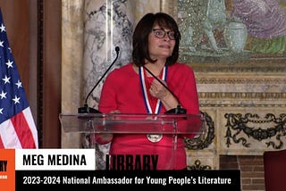 Cuéntame: Meg Medina is the First Latina Ambassador for Young People’s Literature