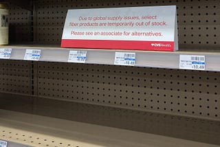 The Naked Shelves of the Period Product Aisle