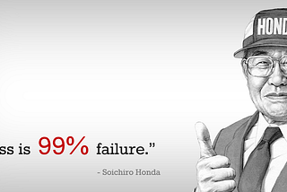 Failure: The Secret To Success