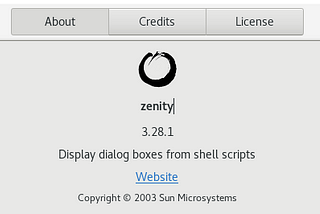 ZENITY-The Dialog boxes Tool