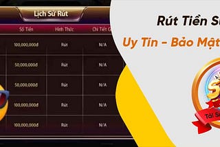 Rút Tiền Sunwin Uy Tín — Bảo Mật — Siêu Tốc!