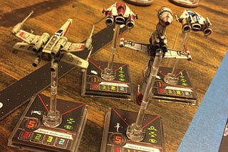 X-Wing Miniatures Squad Building Exercise #1